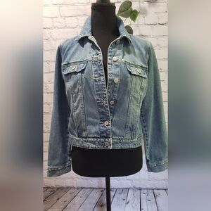 Old Navy Blue Jean Jacket with Classic Design